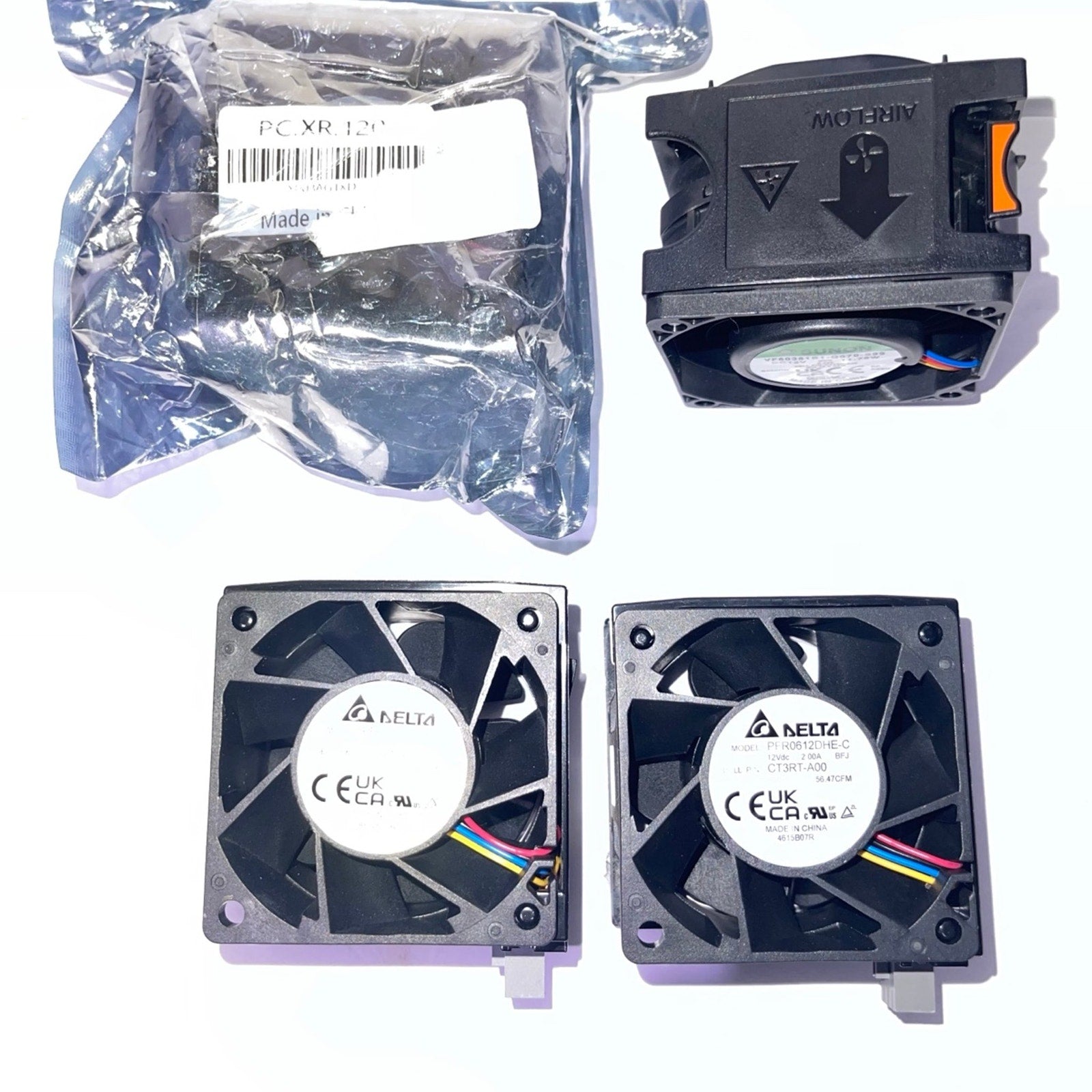 Delta PowerEdge Server Fan 4X Dell R530/R530XD/R750/R750XS – PFR0612DHE-C